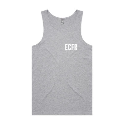 CRUISER WHITE LOGO - Mens AS Colour singlet Thumbnail