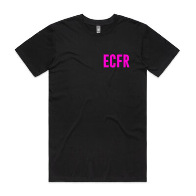 ECFR Supporter (Hot Pink Logo) Unisex Tee  Thumbnail