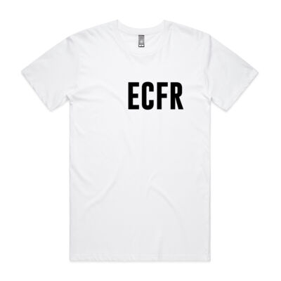 ECFR (Black Logo) Supporter Unisex Tee  3 Thumbnail