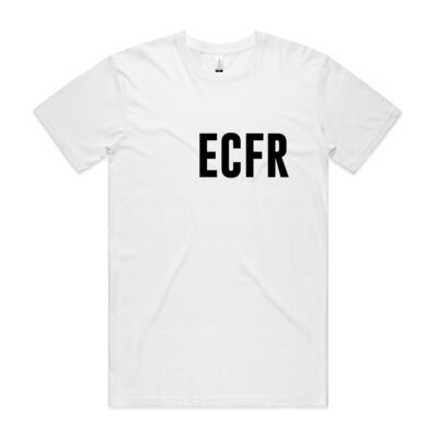 ECFR (Black Logo) Supporter Unisex Tee  Thumbnail