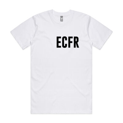ECFR (Black Logo) Supporter Unisex Tee  Thumbnail