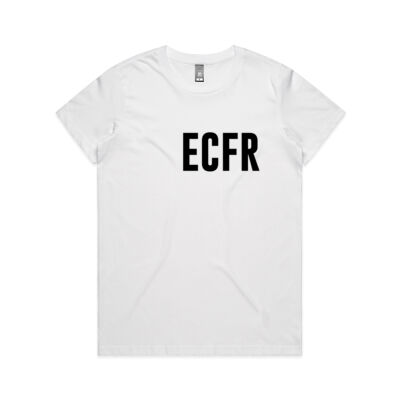 ECFR (Black Logo) Supporter Unisex Tee  Thumbnail
