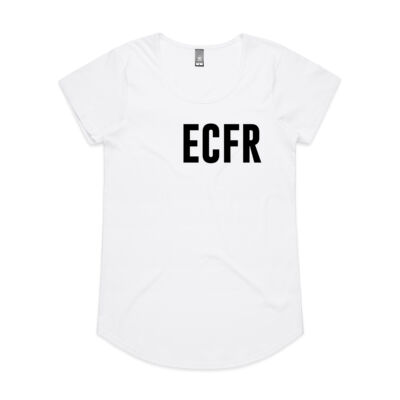 ECFR (Black Logo) Supporter Mali Scoop Neck Thumbnail