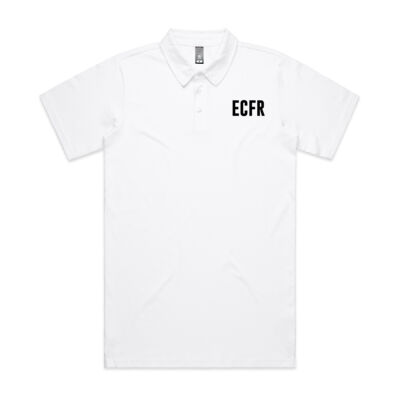 ECFR (Black Logo) Supporter Unisex Polo Thumbnail