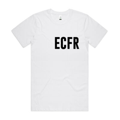 ECFR (Black Logo) Supporter Unisex Tee  Thumbnail