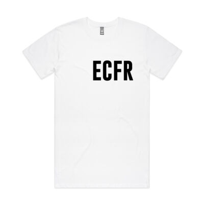 ECFR (Black Logo) Supporter Unisex Tee  Thumbnail