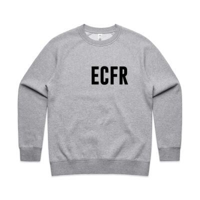 ECFR (Black Logo) Supporter Unisex Tee  Thumbnail