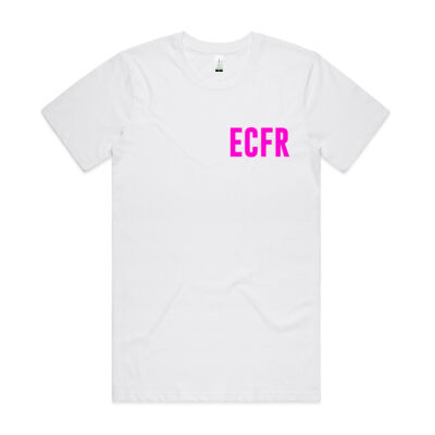 ECFR Supporter (Hot Pink Logo) Unisex Tee  Thumbnail