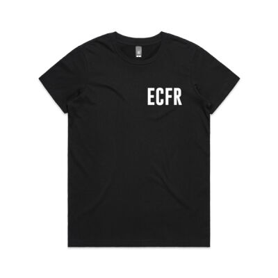 ECFR Supporter (White Logo) Unisex Tee  Thumbnail