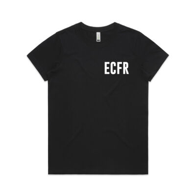 ECFR Supporter (White Logo) Unisex Tee  Thumbnail