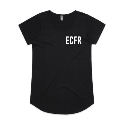 ECFR Supporter (White Logo) Unisex Tee  Thumbnail