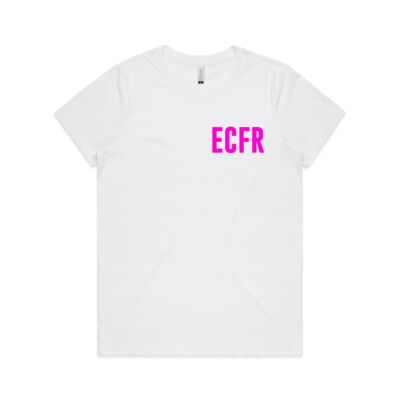 ECFR Supporter (Hot Pink Logo) Unisex Tee  Thumbnail